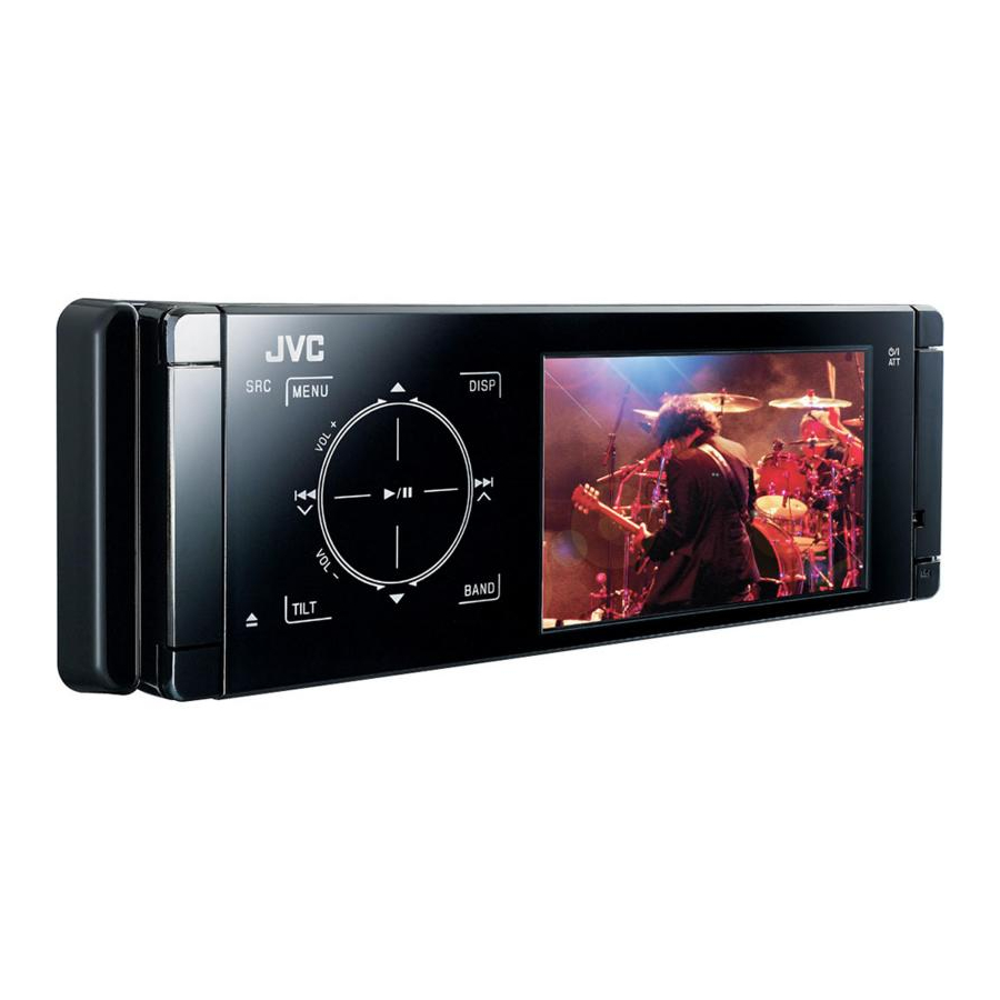 JVC KD-AVX40 Instructions Manual