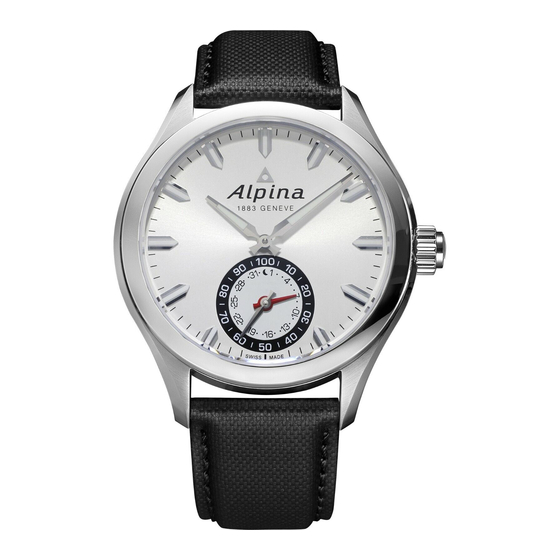 User Manuals: Alpina AL282X4V6 Smart Watch