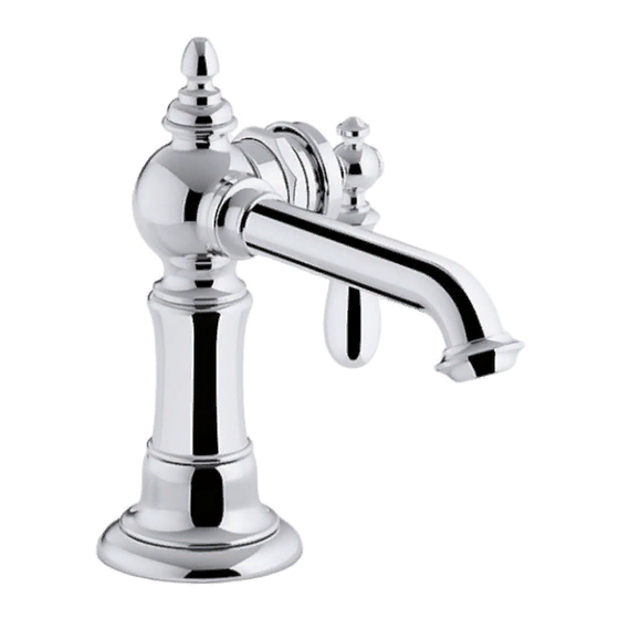 Kohler ARTIFACTS 72762T-9M Manual