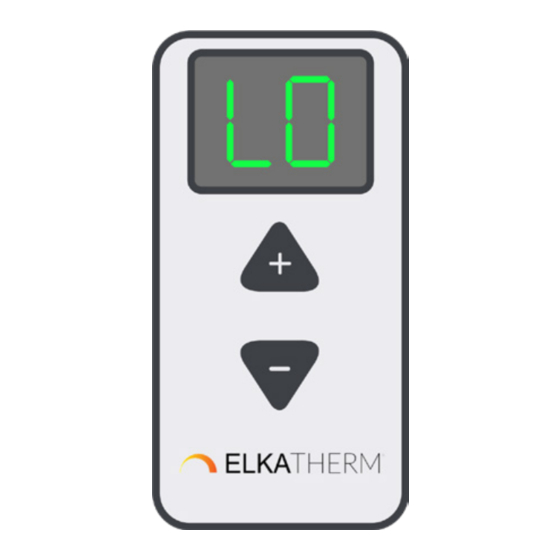 ELKATHERM ETT-100 Manual