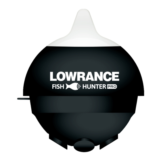 Lowrance FishHunter PRO Manual
