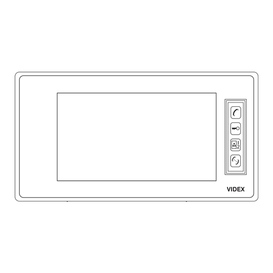 Videx VIDEOKIT ESVK7 Owner's Manual