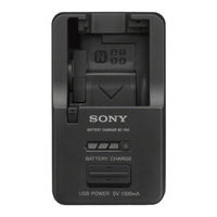 Sony BC-TRX Operating Instructions
