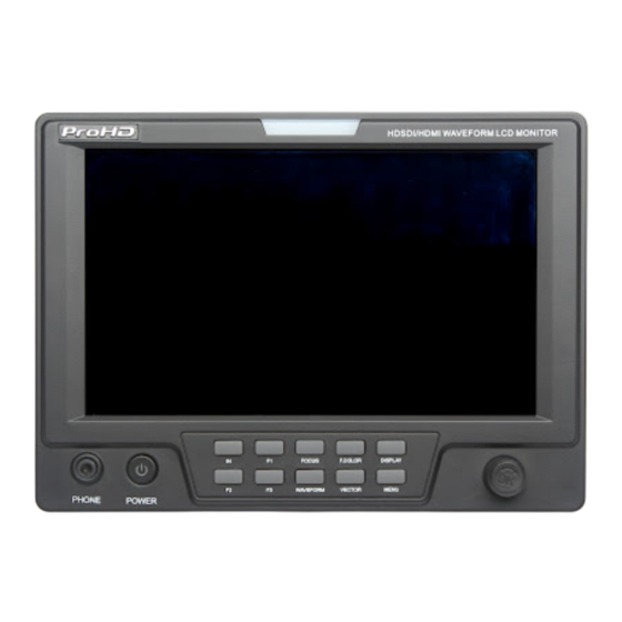 SWIT ProHD DT-X71H User Manual
