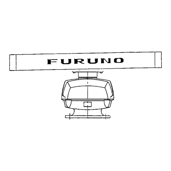 Furuno FR-7062 Operator's Manual