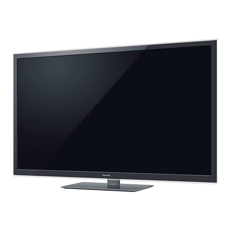 Panasonic Viera TX-L37ET5B Operating Instructions Manual