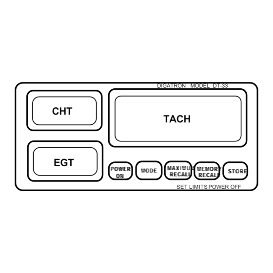 Digatron DT-33K3 Operating Instructions