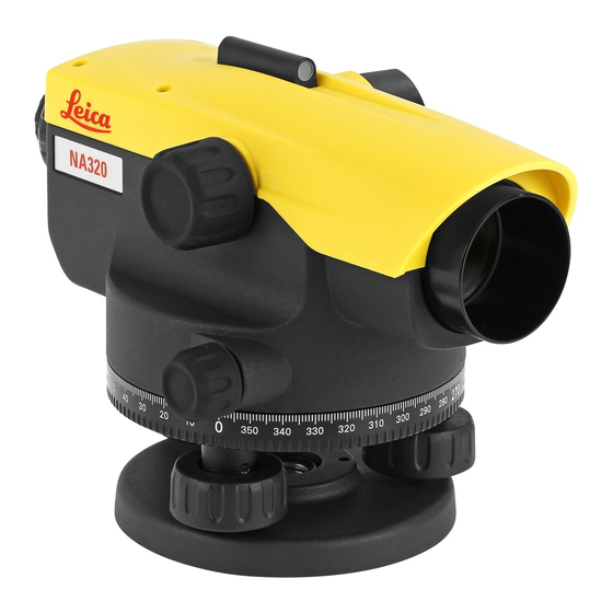 Leica NA320 Manuals
