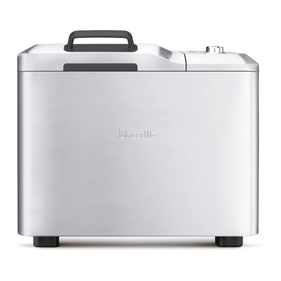 Breville the Custom Loaf BBM800 Instruction Book