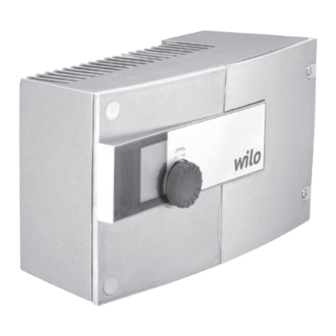 Wilo Stratos Demo Circulator Pump Manuals