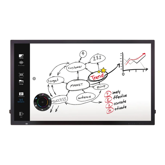 LG 55TC3D Interactive Digital Board Manuals