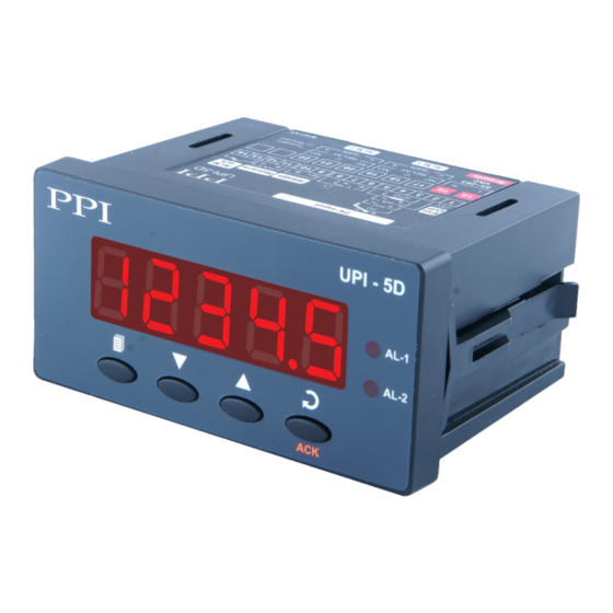 PPI UPI-5D User Manual