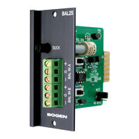 Bogen BAL2S Install Manual