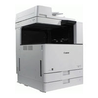 Canon imageRUNNER C3125i Getting Started