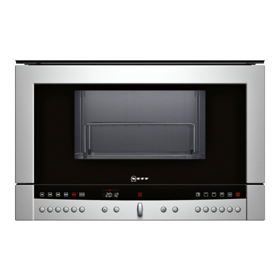 NEFF C54R70N3 Instruction Manual