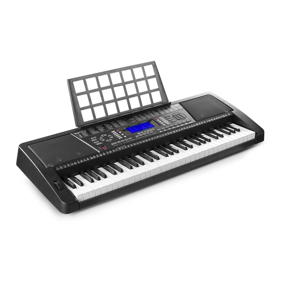 Max Music KB12P Instruction Manual