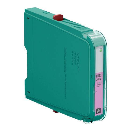 Pepperl+Fuchs KFD2-STC5-Ex1 Manual