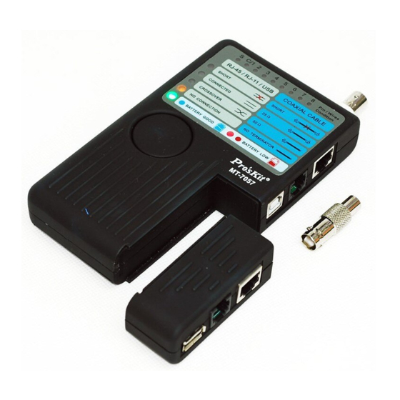 ProsKit MT-7057 User Manual