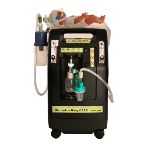 Diamedica Baby CPAP 10 Support Device Manuals