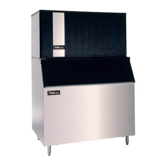 Ice-O-Matic ICE Series Service & Parts Manual