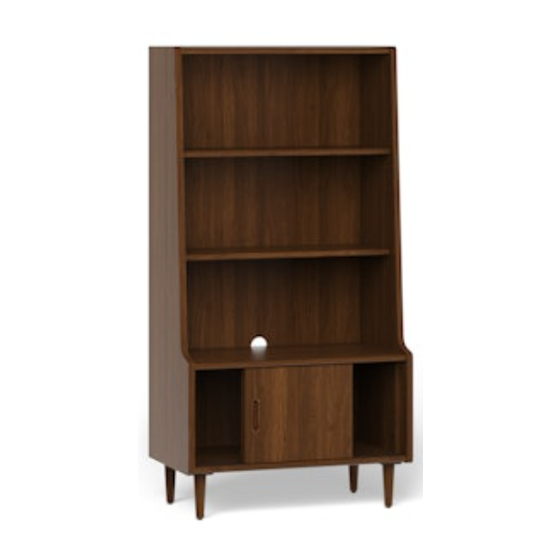 Article FRANCES Bookcase Assembly Instructions Manual
