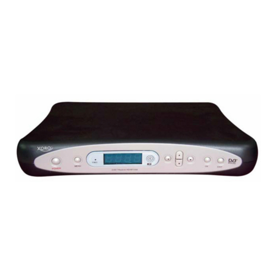 August Xoro DVB 211T Specification