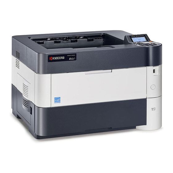 Kyocera ECOSYS P4040dn Operation Manual