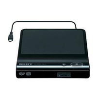 Sony DVDirect Express VRD-P1 Operating Instructions Manual
