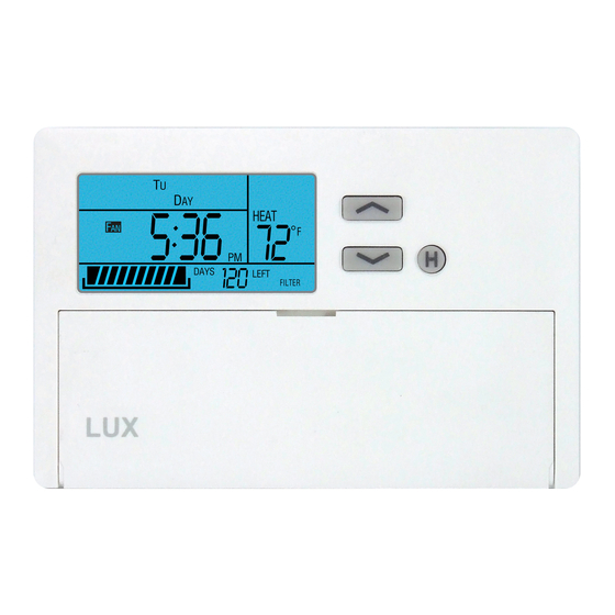 Lux Products TX1500E Operating Instructions