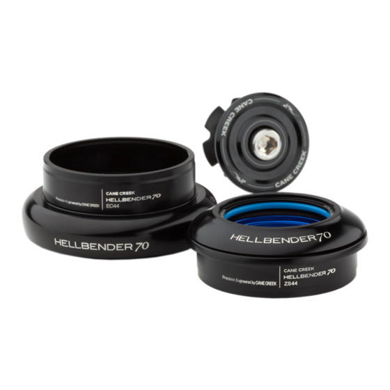Cane Creek HELLBENDER 70 Installation Manual