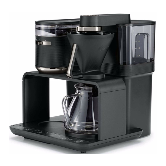 Melitta epos Series Operating Instructions Manual