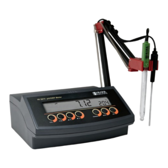 Hanna Instruments HI2210 Instruction Manual