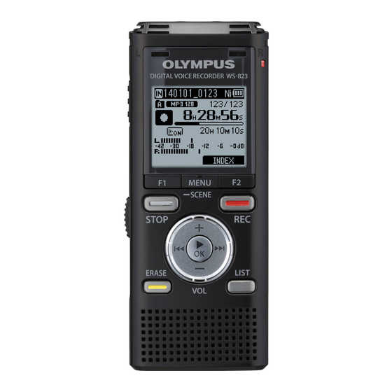 Olympus WS-832 User Manual
