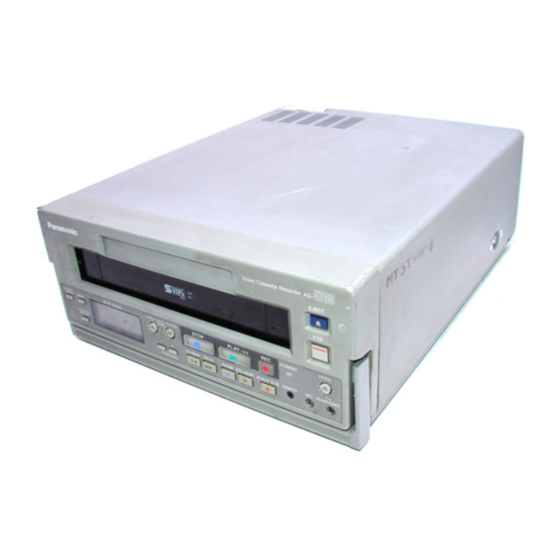 Panasonic AG-5700 VCR VHS S-VHS reproductor vídeo nuevo