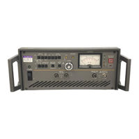 NF HSA4014 Operation Manual