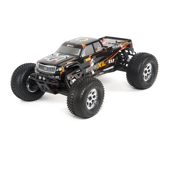 HPI Racing Savage XL Instruction Manual