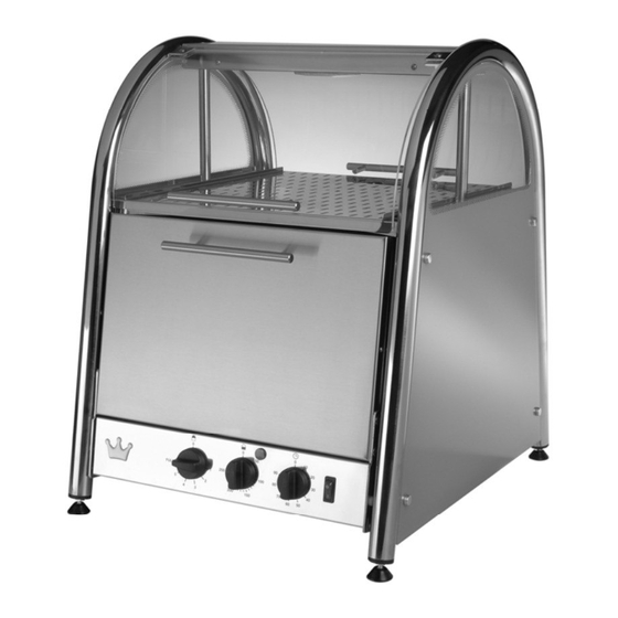 King Edward VISTA 60 BAKE & DISPLAY OVEN User Manual