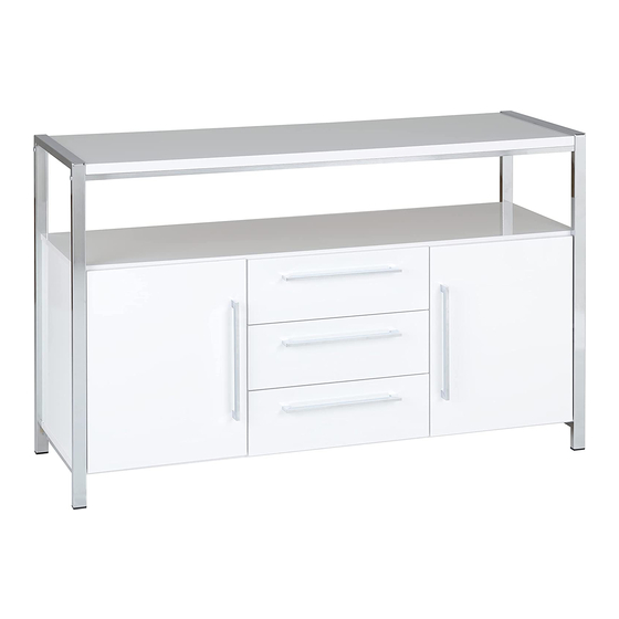 Seconique CHARISMA SIDEBOARD Assembly Instructions Manual