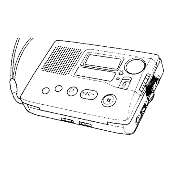 Sony TCM-80V Primary Operating Instructions Manual