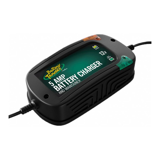 Deltran Battery Tender 022-0185G Safety And Operating Instructions Manual