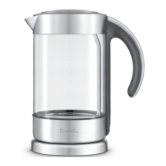 Breville Crystal Clear BKE750 Instruction Book
