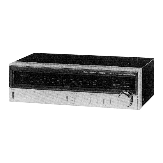 Fisher FM-120L Service Manual