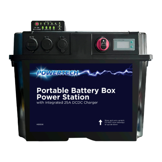 PowerTech HB8506 Instruction Manual