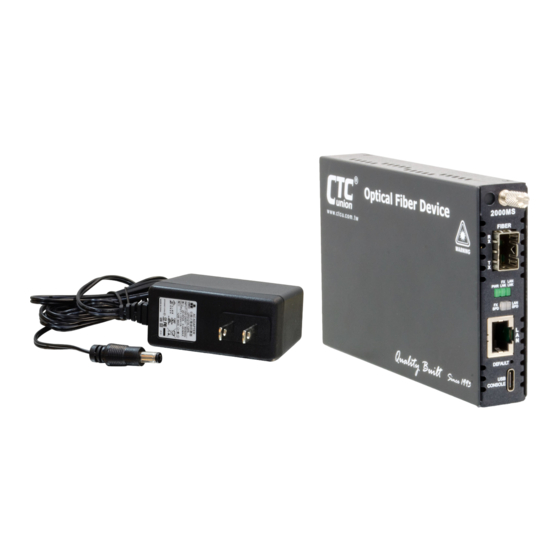 CTC Union FRM220-2000MS User Manual