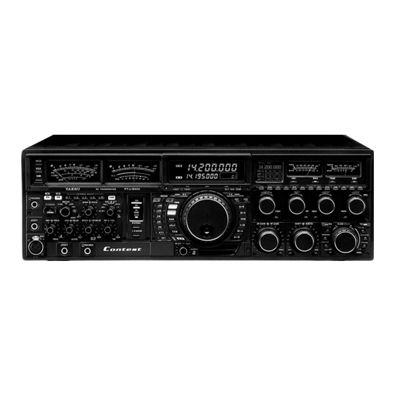 Yaesu FT DX 9000 CONTEST Operation Manual