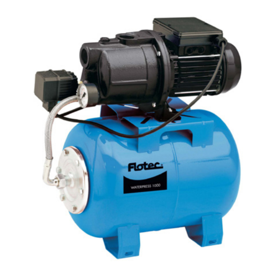 Flotec WATERPRESS 1000 User Manual