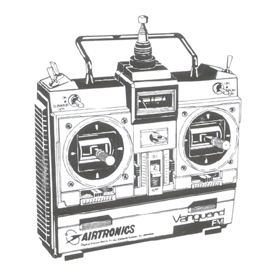 AIRTRONICS Vanguard FM 4 Channel Instruction Manual