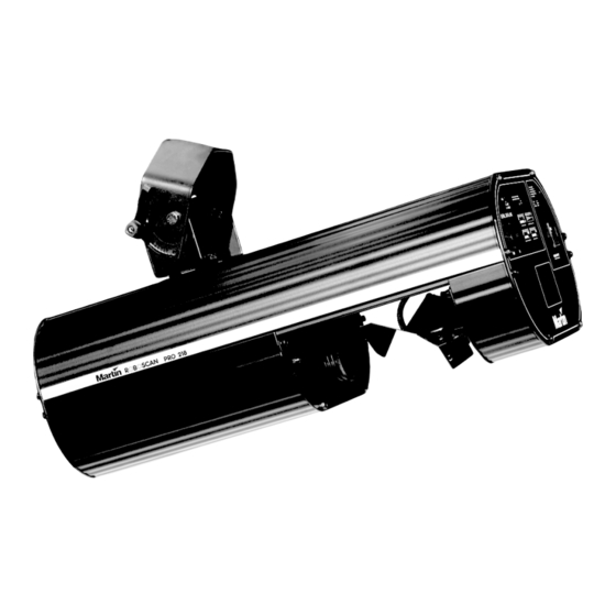 Martin RoboScan Pro 218 User Manual