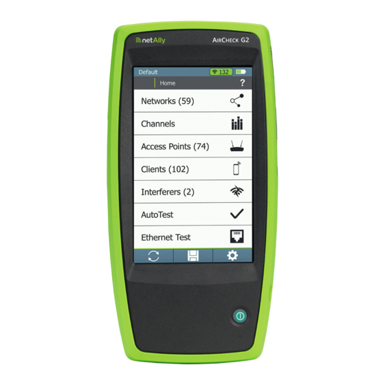 Netscout AirCheck G2 User Manual