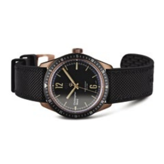 Christopher Ward C65 Black Gold Limited Edition Manuals